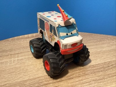 Disney Cars Toon Mater I-SCREAMER Ice Cream Monster Truck w Sounds