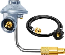Propane Adapter Hose and Gas Grill Regulator 3 FT Fit for Blackstone 17”, 22” Ta