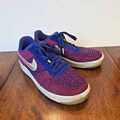 Nike Air Force 1 Low Ultra Flyknit USA Mens Size 8 Red Running Shoes Sneakers