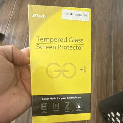 JETech Privacy Tempered Glass Screen Protector for Apple iPhone 14 9H Scratch