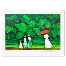 Bernard Hoyes "Daughters" Hand Signed Limited Edition Serigraph