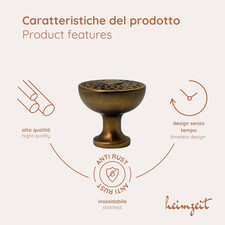 Yosoo 2 Maniglie Per Armadio E Cassetti In Acciaio Inox Con Viti, Design Moderno E Lucido, 111x56x38 Mm - 4