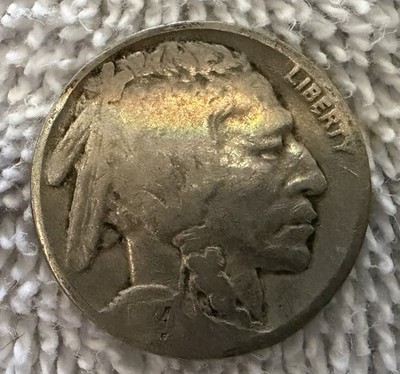 1927 Buffalo Nickels Lot Of 3 Coins No Mint Circulated