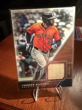 2026 Topps Series 1 Yordan Alvarez  Major League Material Bat Relic MLM-YA