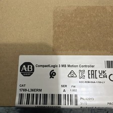 NEW SEALED Allen-Bradley 1769-L36ERM CompactLogix 3MB Motion Controller SER A