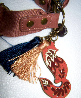 NEW! Sakroots Crossbody Purse Enchanted Forest Fox Birds shoulder bag +BAG CHARM