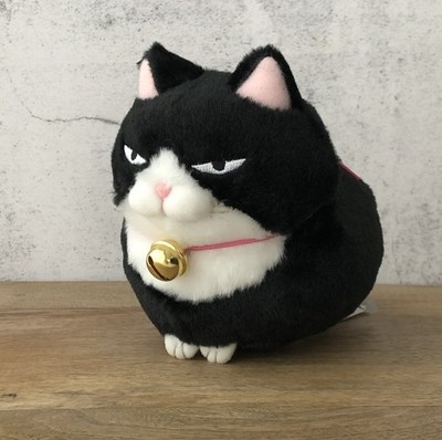 Higemanjyu Anko Black Cat Plush Amuse Japan