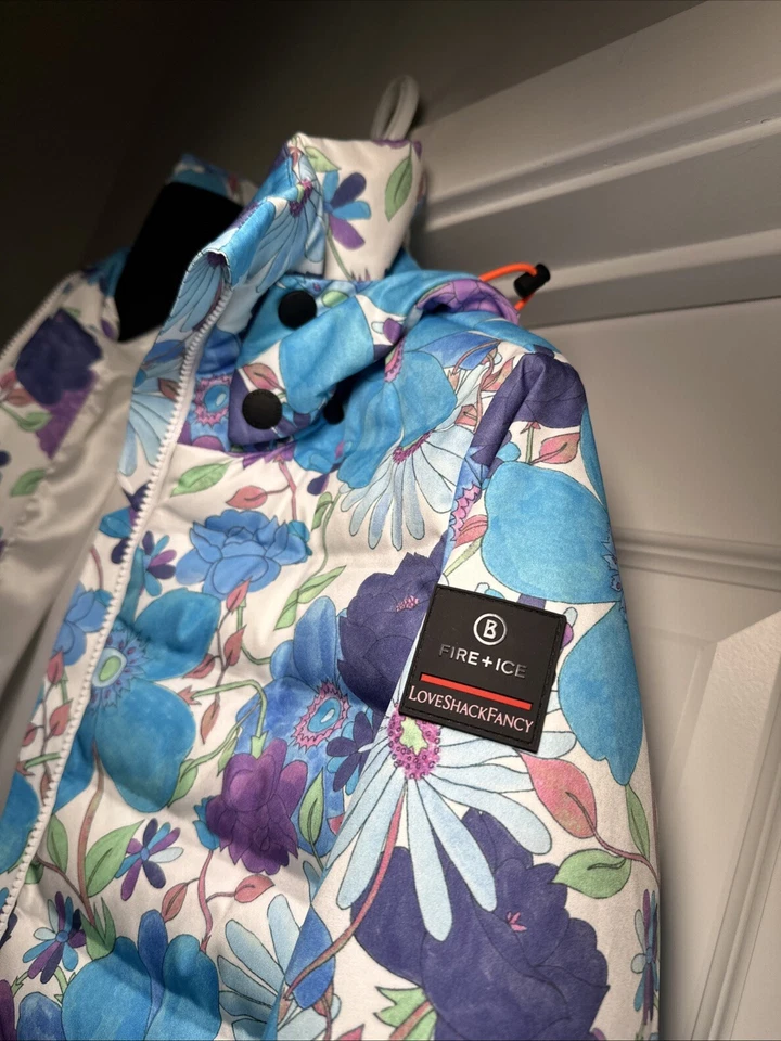 NUEVA Chaqueta de Esquí Bogner FIRE+ICE x LoveShackFancy Jank Talla XS EE. UU. Talla 4 EU 34 Foto 3 de 4