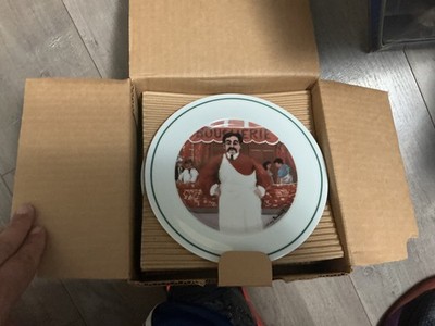 L Etalage Collection (The Shopkeepers) Set of 6. Salad Plates. Guy Buffet. 