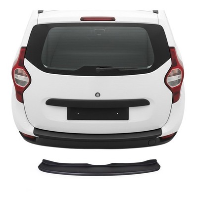 Ladekantenschutz Stoßstangenschutz für Dacia Lodgy 2012-2022 Acryl matt schwarz