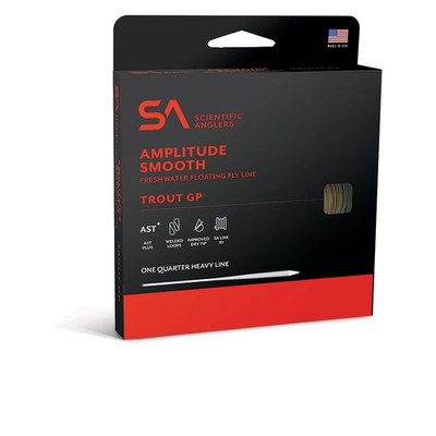 NEW SCIENTIFIC ANGLER AMPLITUDE SMOOTH TROUT GP WF-5-F FLOATING FLY LINE
