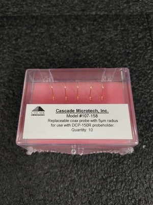 Cascade Microtech 107-158 Replaceable Coax Probe 5µm Radius for use w/ DCP-150R