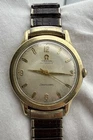 1958 Omega Seamaster Automatic Caliber 570 17 J Gold Filled Watch RUNS
