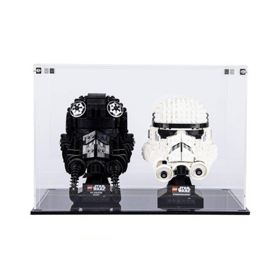Acryl Vitrine für 2 Lego Helme