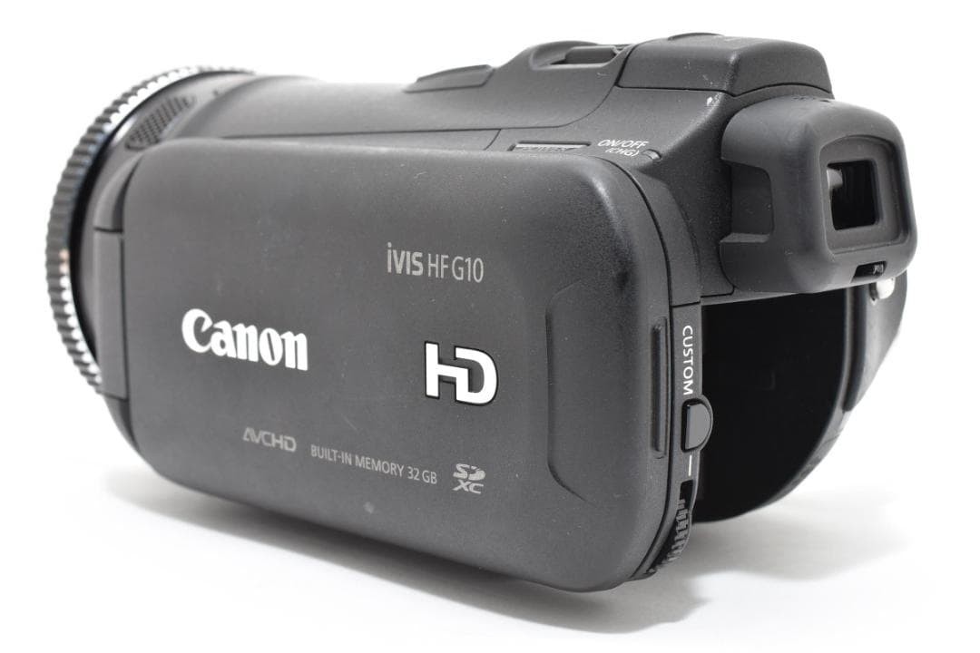 Canon iVIS HF G10 Black HD Video Camera Comcorder 10x VIXIA HF G10