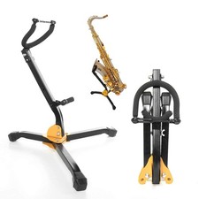 Adjustable Folding Saxophone Stand for Alto & Tenor  Portable Metal Holder