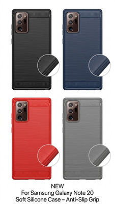 For Samsung Galaxy Note 20 Soft Silicone Case   Anti-Slip Grip - New