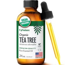 UpNature Tea Tree Oil - 100 Pure USDA Certified Organic Tea Tree Essential O...
