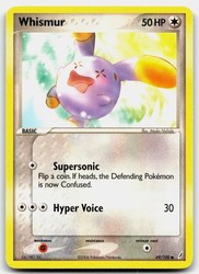 Whismur 69/100 EX Crystal Guardians Common