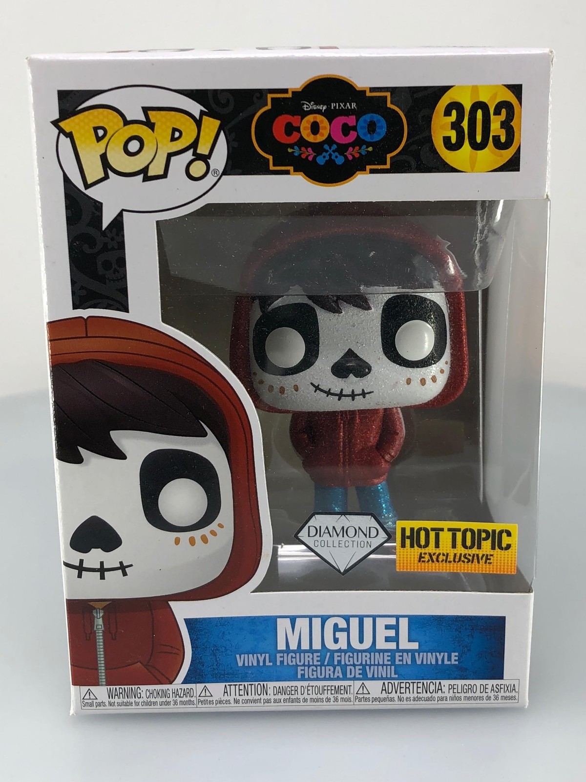 Miguel Rivera Diamond Glitter #303 Damaged Box See Pics