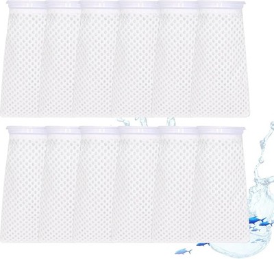 12 Pack 4 Inch Filter Sock, 150 Micron, Ring Honeycomb Filter Socks, Filter Sock