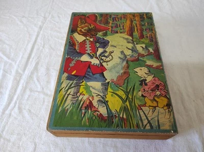 Ancien Jeu en bois, Puzzle de 24 Cubes - Photo 1/4