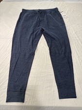 Saxx 3Six Five Lounge Sweatpants Mens XL Navy - New with Tags
