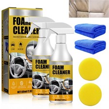2PCS Multi-Purpose Foam Cleaner, 2024 New All Around 1.6 Fl Oz Pack of 2 