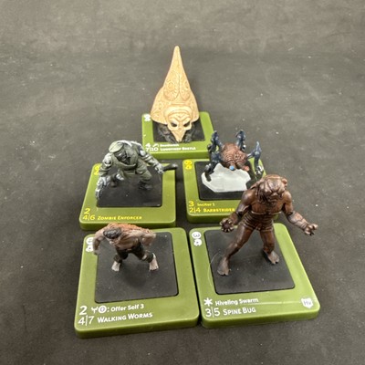 Dreamblade Miniatures Figure Lot Spine Bug Walking Worms Barbstrider Zombie Enfo