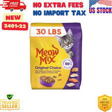 Meow Mix Original Choice Dry Cat Food, 30 lb. Bag
