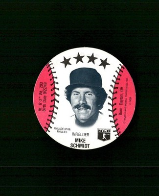 1985 Thom McAn Jox Discs #NNO Mike Schmidt