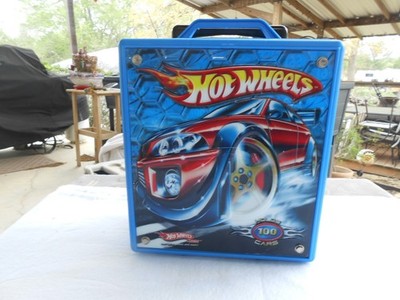 Hot Wheels Mattel Collection of 95 Diecast Cars/Trucks In A Car Case