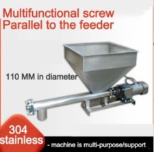 Stainless Steel Spiral Automatic Quantitative Parallel Conveyor Screw Feeder