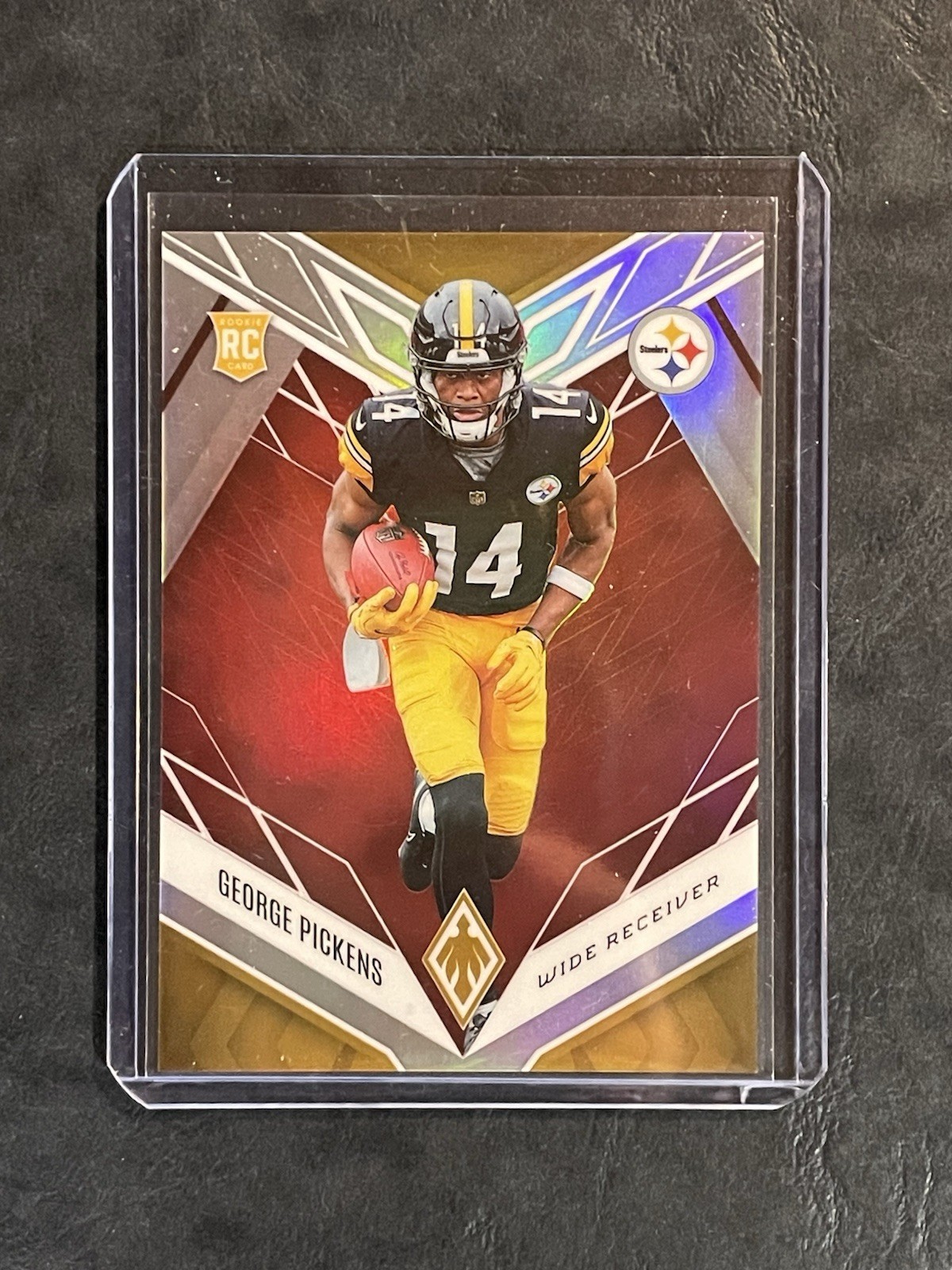 2022 Panini Phoenix Rookies Red 83/250 George Pickens #123 Rookie RC