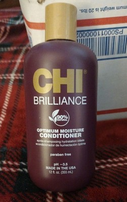 CHI Deep Brilliance Olive & Monoi Optimum Moisture Conditioner 12fl oz. New