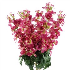 Fiori Artificiali Delphinium Fusto Rosa Scuro 75 cm Confezione da 6