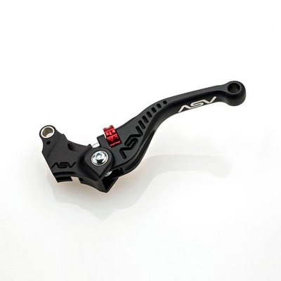 ASV C5 Clutch Lever Black Short Honda Shadow 600 / Deluxe 1988-07 CRC510-SK