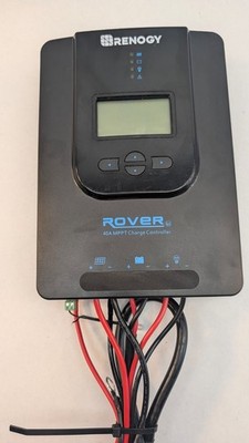 NEW RENOGY RNG-CTRL-RVR40-BT-G1-US Renogy Rover 40 Amp 12V/24V DC Input MPPT