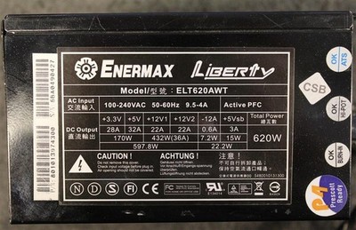 Enermax Liberty ELT620AWT ATX Netzteil 620 Watt modular   #28072
