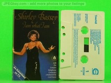 SHIRLEY BASSEY I AM WHAT I AM 129 14 Track Audio Cassette TOWERBELL