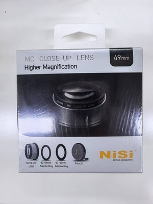 NiSi 49mm Close-Up NC Lens Kit with 62 and 67mm Step-Up Rings