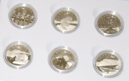 Canada 2020 $10 Silver .999 Uncirculated 6-Coin "O-Canada!" Set W/ Box & COA’s - Picture 6 of 7