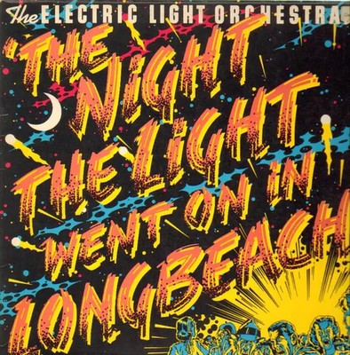 LP Electric Light Orchestra The Night The Light Went On (In Long Beach) WEA