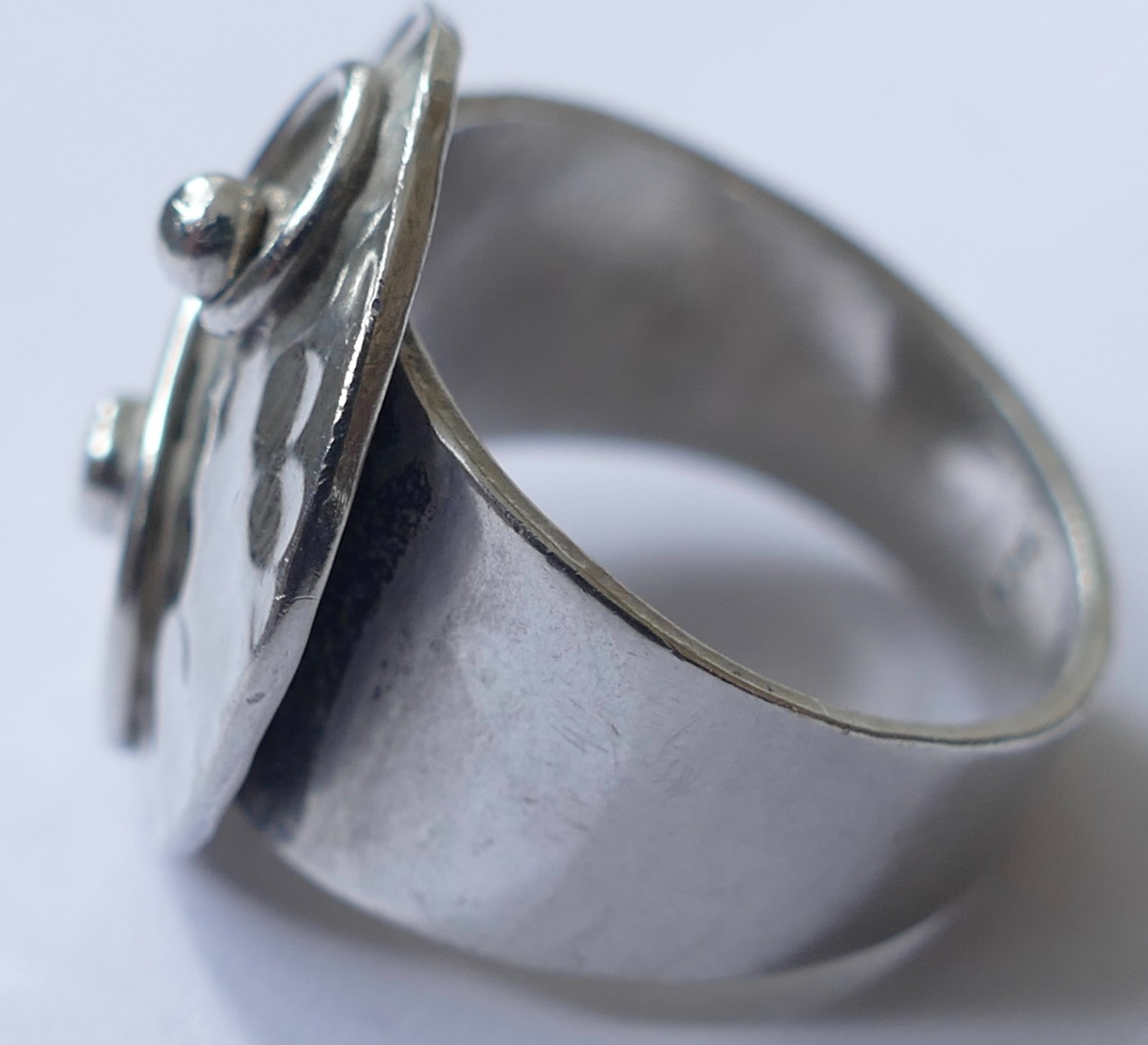 Ring 925 Silver Designer Ring Simple Timeless Vin… - image 3