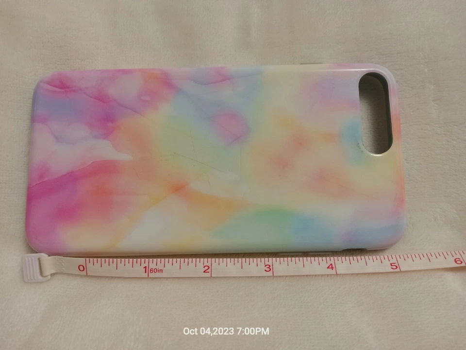 Голографический бархат икры пастель облако Iphone 7/8 чехол розовый синий - Изображение 4 из 4