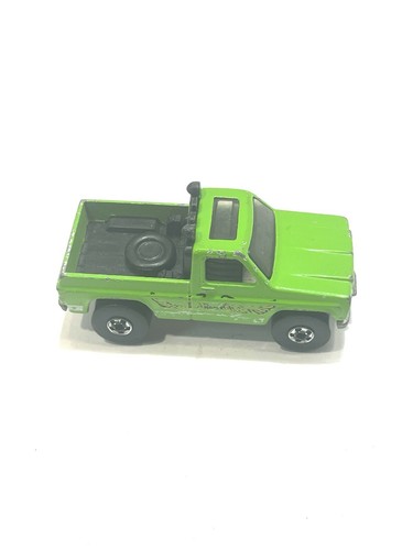 VTG 1977 Hot Wheels Bywayman Green Eagle 4x4 Chevrolet Pickup Truck Blackwall - Picture 3 of 8