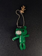 Chax Gloomy Bear Keychain Figure Mascot Green