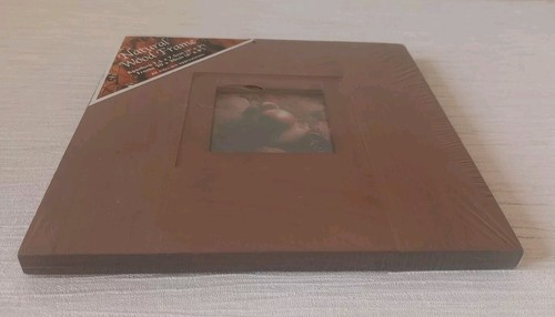 Solid Natural Oak Wood Rustic Wooden Wood Square Hanging Photo Frame - 3" x 3" - Picture 7 of 7