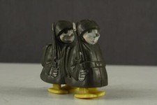 Vintage WWII Military Push Ramp Walker Plastic Toy US Soldiers Marching 2.5" Toy