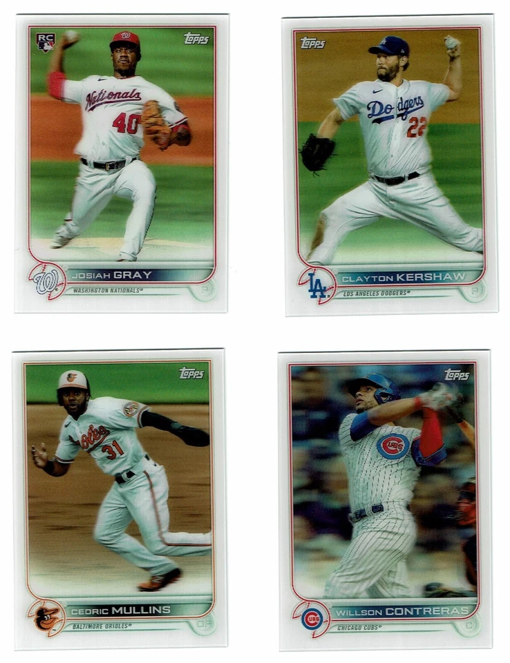 2022 Topps MLB 3D Baseball base singles - YOU PICK from list - Image 2 of 4